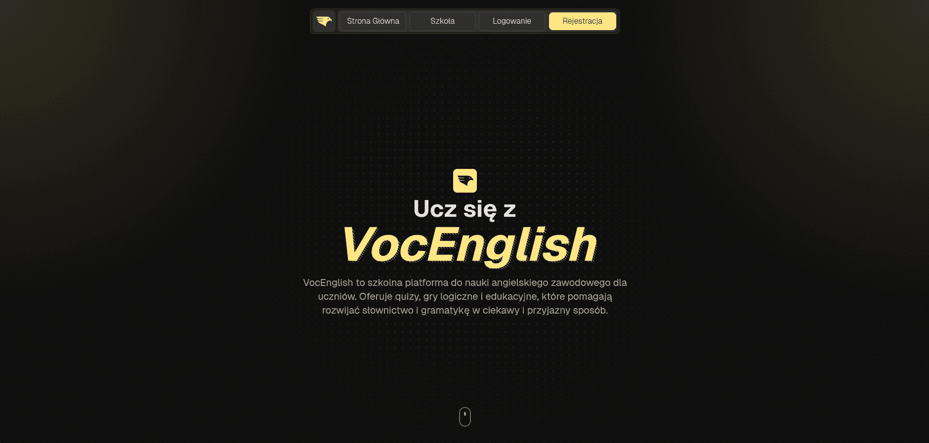 Erasmus platform homepage